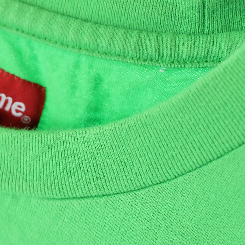 SUPREME(シュプリーム) 20SS Signature S/S Top シグネチャーロゴ半袖Tシャツ グリーン カットソー