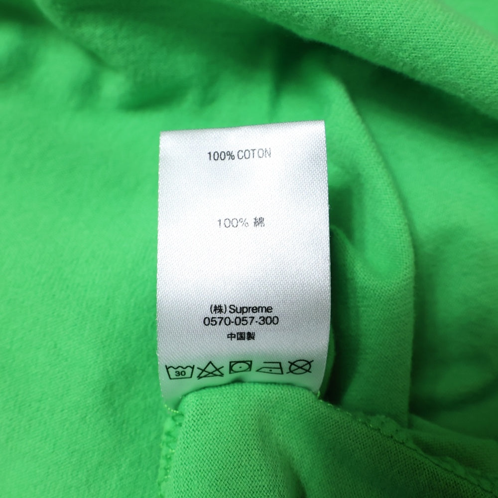 SUPREME(シュプリーム) 20SS Signature S/S Top シグネチャーロゴ半袖Tシャツ グリーン カットソー