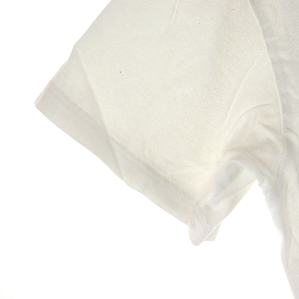 WIND AND SEA(ウィンダンシー) 19AW ×BIOTOP別注 Dドットロゴプリント 半袖Tシャツカットソー ホワイト WDS-BTP19A-CS-02