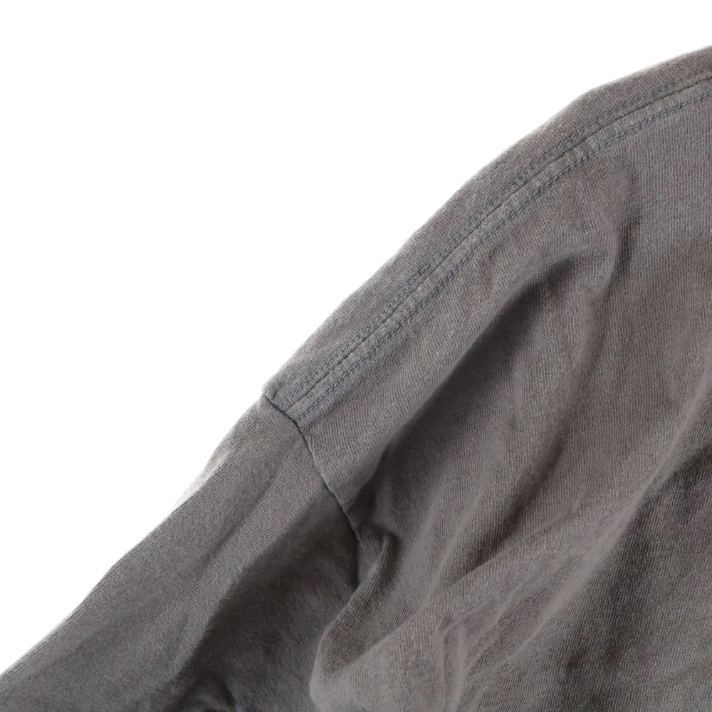 WIND AND SEA(ウィンダンシー) ×AMERI フロント刺? プリント 長袖Tシャツカットソー グレー WDS-AMR-03