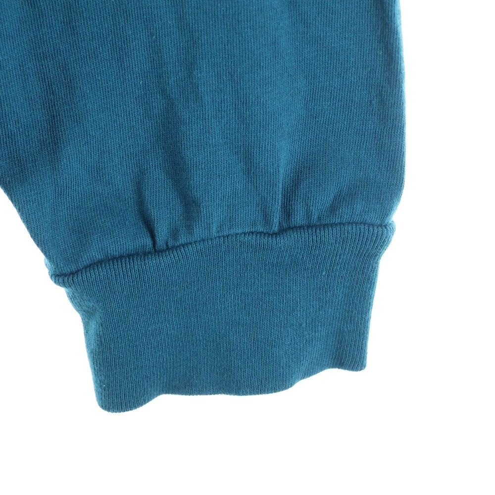 NOAH(ノア) FLOWERS POCKET TEE 袖フラワープリント ポケット 長袖Tシャツカットソー グリーン 23-070-122-0059-1-0