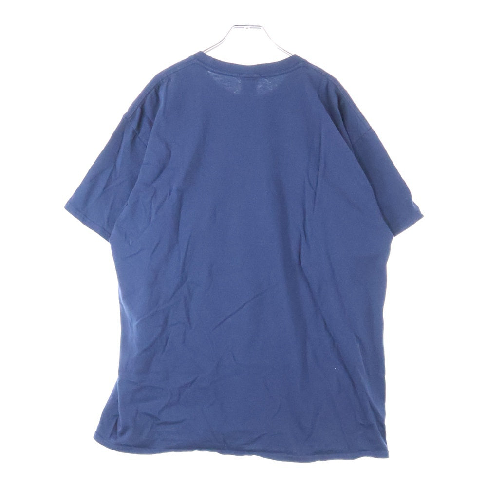 NOAH(ノア) NYC CORE LOGO TEE フロント ロゴ刺繍 半袖Tシャツカットソー ネイビー 21-071-122-0042-1-0