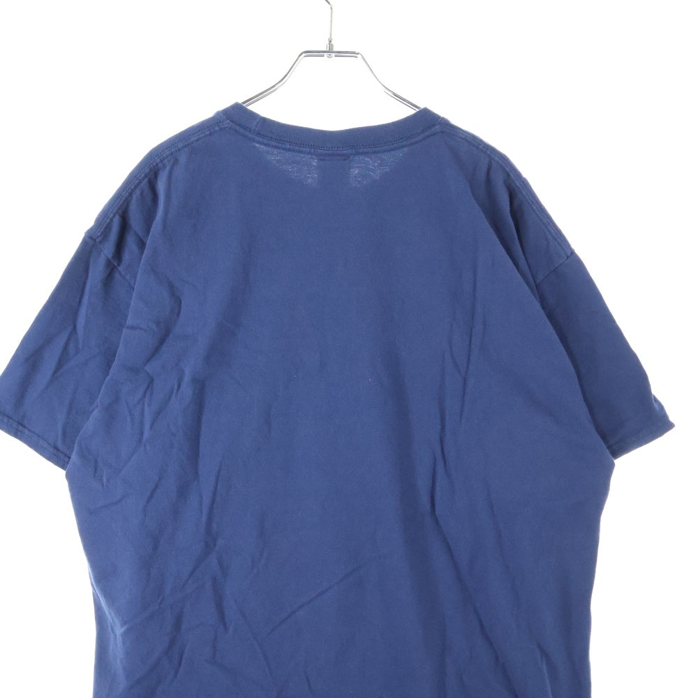 NOAH(ノア) NYC CORE LOGO TEE フロント ロゴ刺繍 半袖Tシャツカットソー ネイビー 21-071-122-0042-1-0