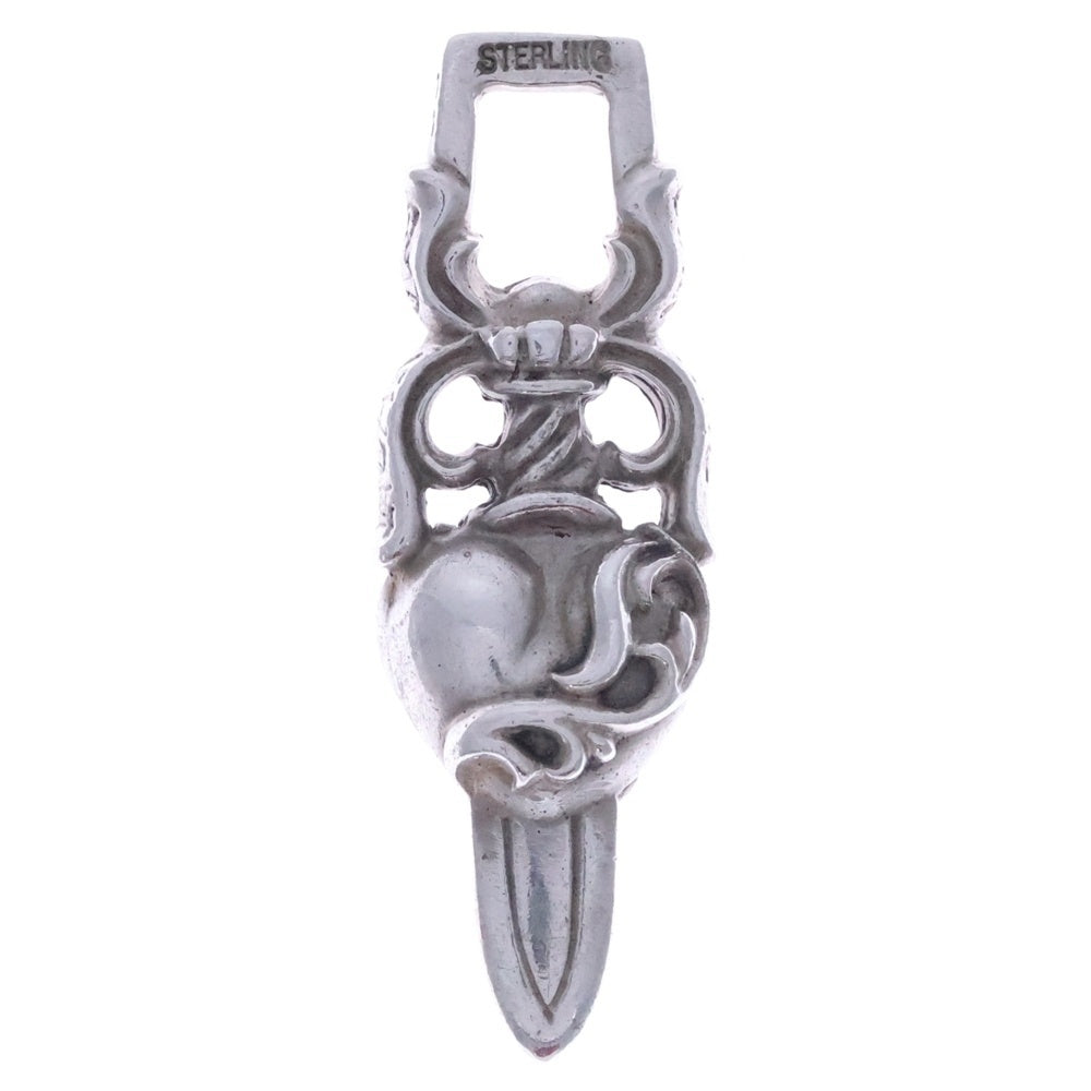 CHROME HEARTS(クロムハーツ) DAGGER HEART ダガーハート ペンダントトップ シルバー BCA243