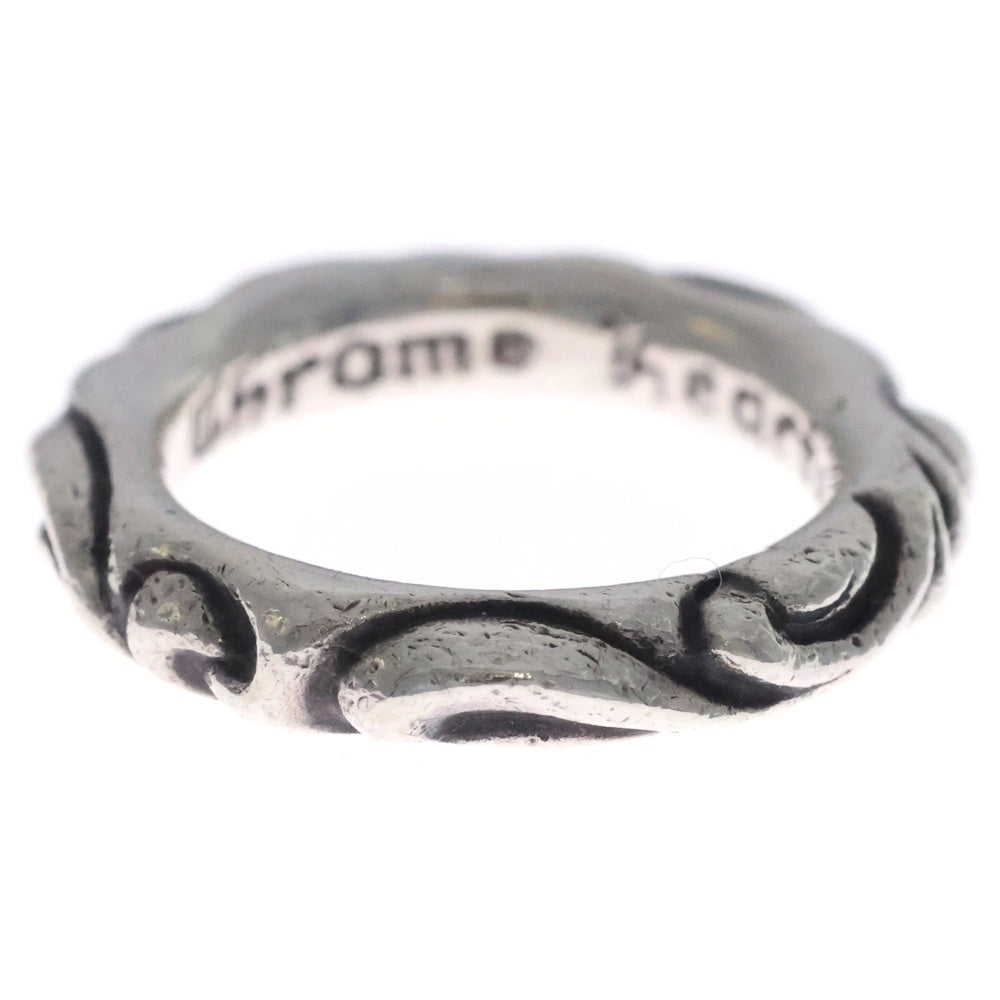 CHROME HEARTS(クロムハーツ) SCRL BAND スクロールバンド リング シルバー BCA351