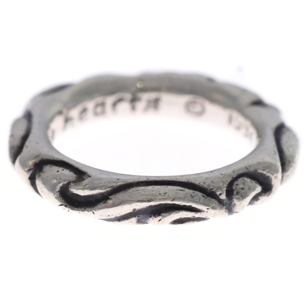 CHROME HEARTS(クロムハーツ) SCRL BAND スクロールバンド リング シルバー BCA351