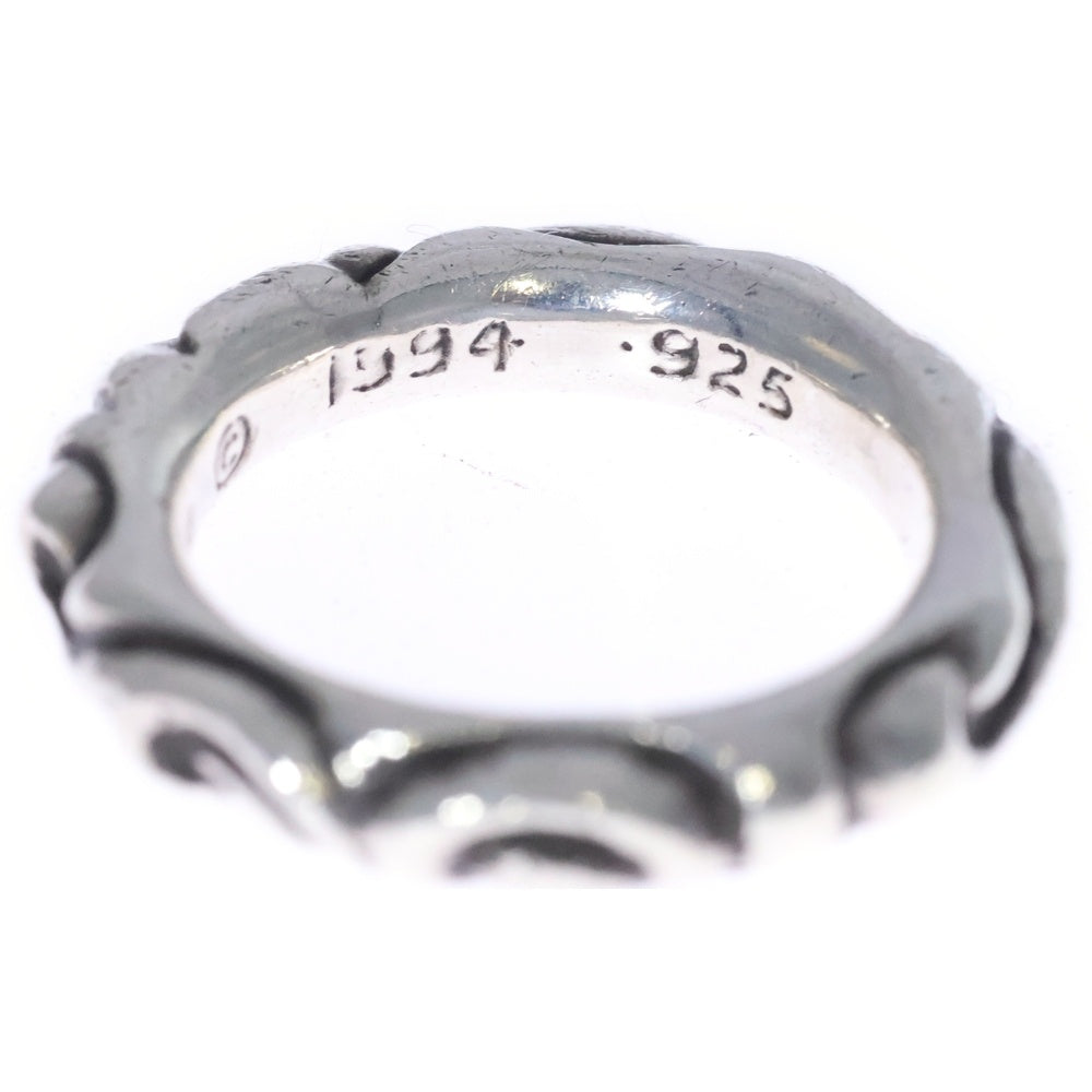 CHROME HEARTS(クロムハーツ) SCRL BAND スクロールバンド リング シルバー BCA351