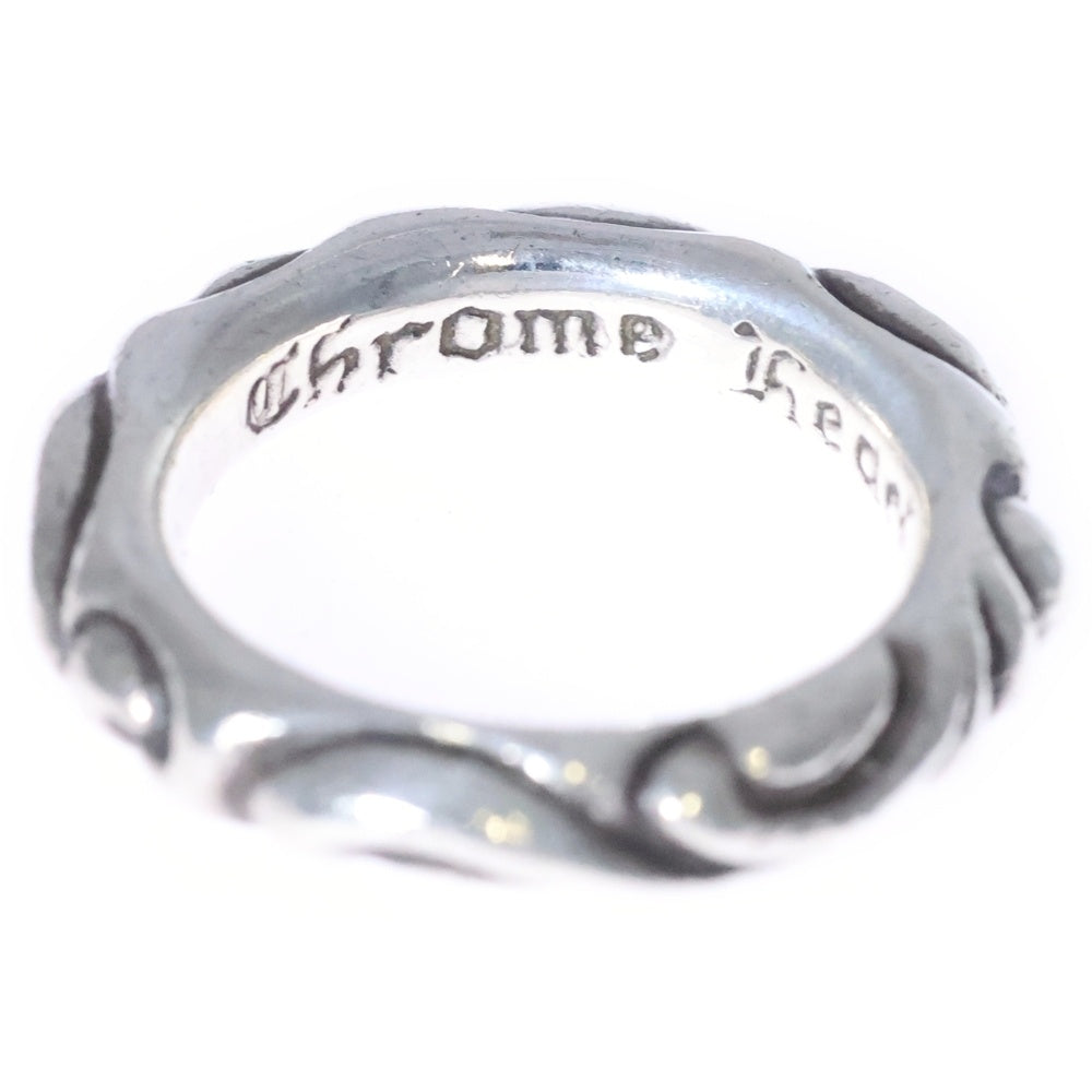 CHROME HEARTS(クロムハーツ) SCRL BAND スクロールバンド リング シルバー BCA351