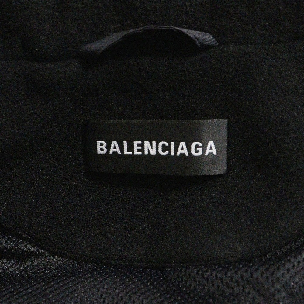 BALENCIAGA(バレンシアガ) 18AW 80sロゴウィンドブレーカーナイロンジャケット 533917 TA018 ブラック