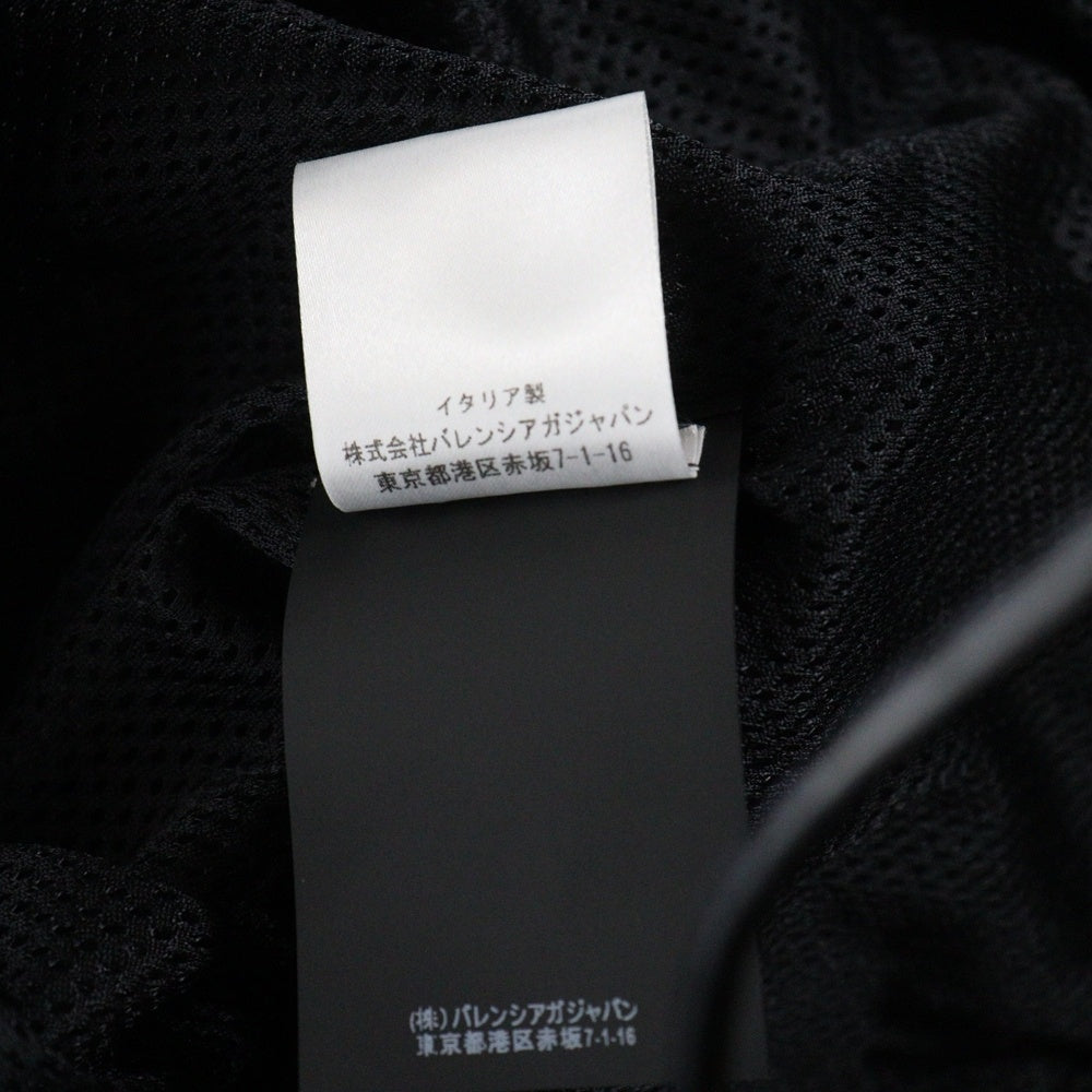 BALENCIAGA(バレンシアガ) 18AW 80sロゴウィンドブレーカーナイロンジャケット 533917 TA018 ブラック
