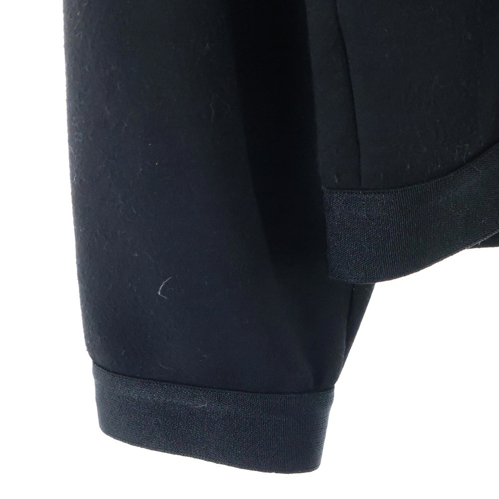 EMPORIO ARMANI EA7(エンポリオアルマーニイーエーセブン) 胸ロゴジップアップパーカー 3HPM99 PJ4EZ ブラック