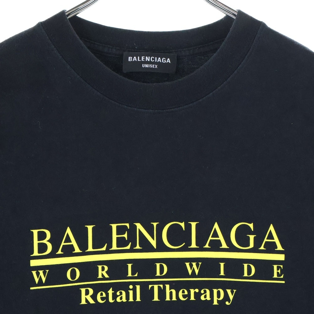 BALENCIAGA(バレンシアガ) 21AW Worldwide Logo T-Shirt 612966 TLVB1