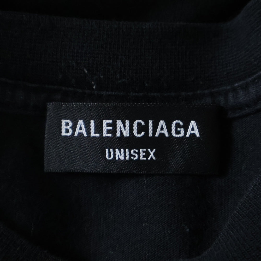 BALENCIAGA(バレンシアガ) 21AW Worldwide Logo T-Shirt 612966 TLVB1