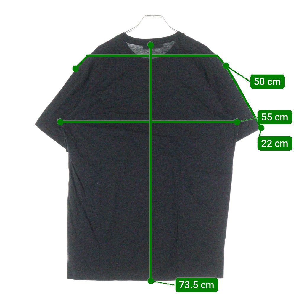 DSQUARED2(ディースクエアード) WAVING LOGO COOL S71GD1252 ロゴプリント半袖Tシャツ ブラック