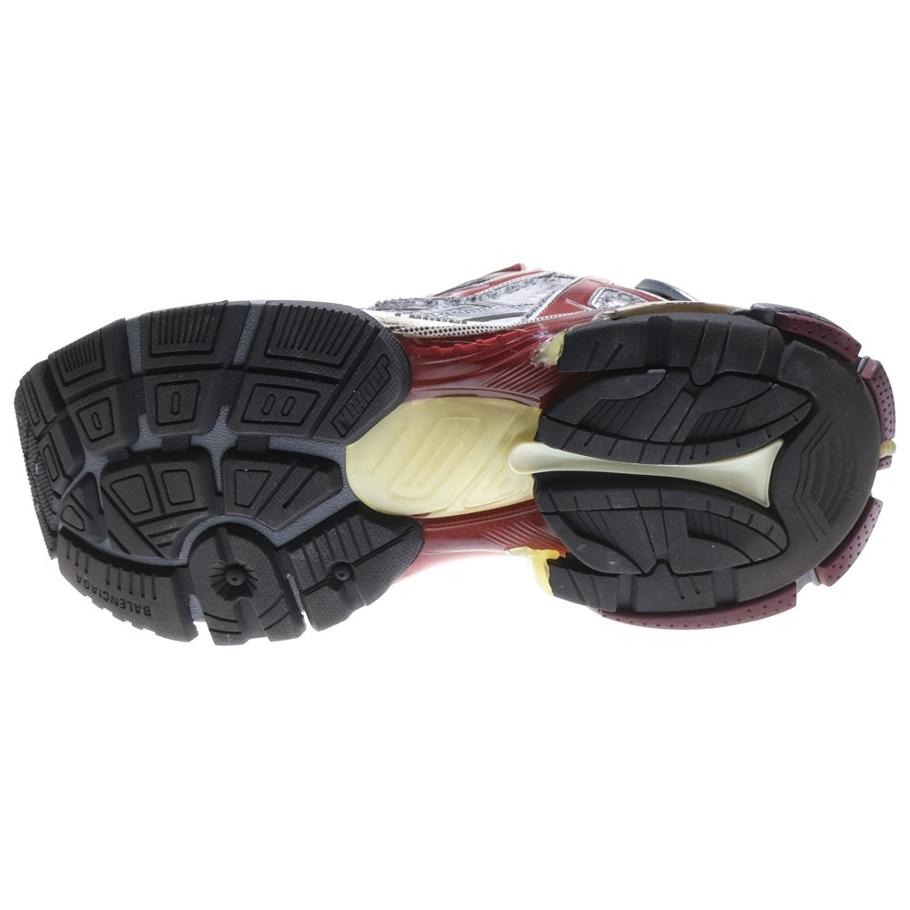 BALENCIAGA(バレンシアガ) RUNNER SNEAKER ランナー ダメージ加工 ローカットスニーカー グレー 677403