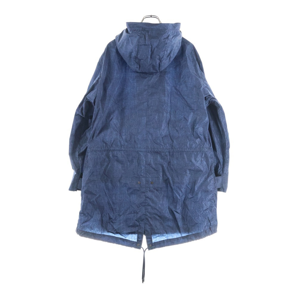 MONCLER(モンクレール) JEANPIERRE B10914202905 53774 ナイロンロングマウンテンパーカー ネイビー