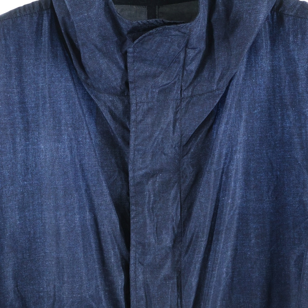 MONCLER(モンクレール) JEANPIERRE B10914202905 53774 ナイロンロングマウンテンパーカー ネイビー