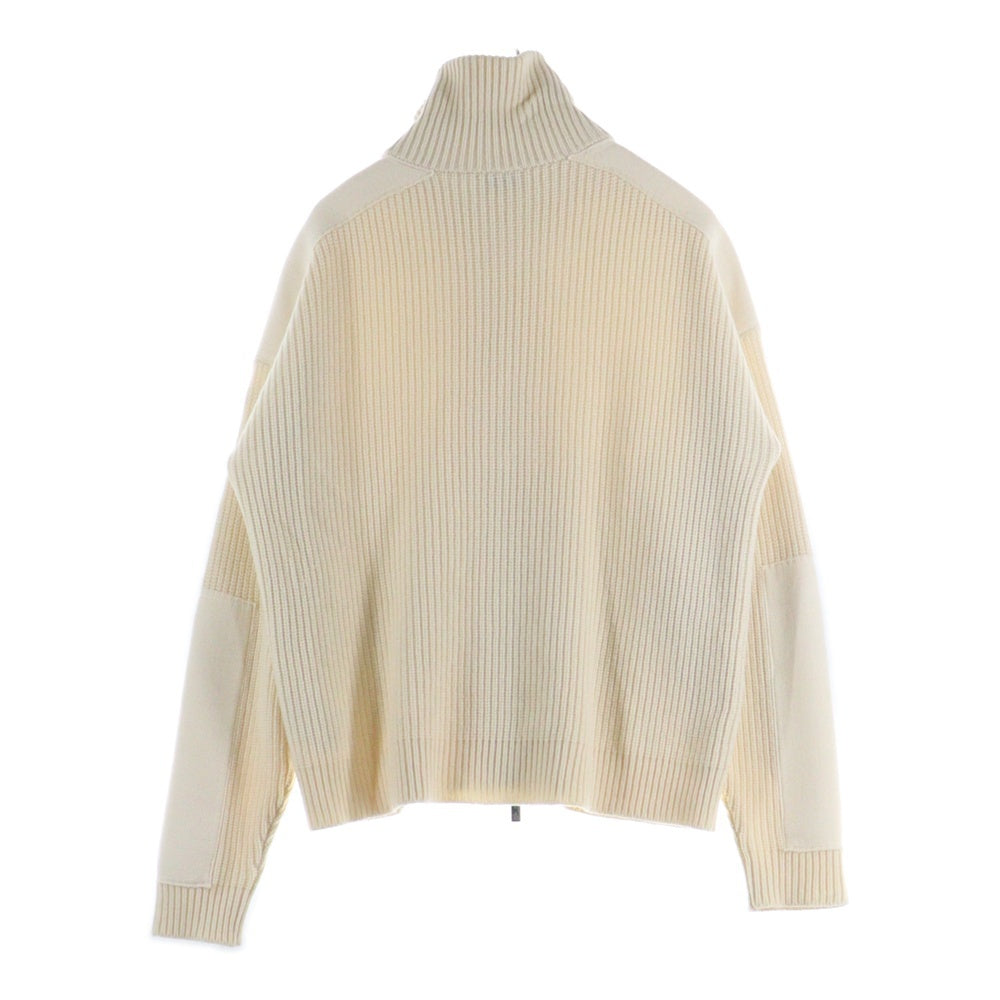 MONCLER(モンクレール) MAGLIONE TRICOT CARDIGAN C20919412400 9487H ジップニットジャケット ホワイト