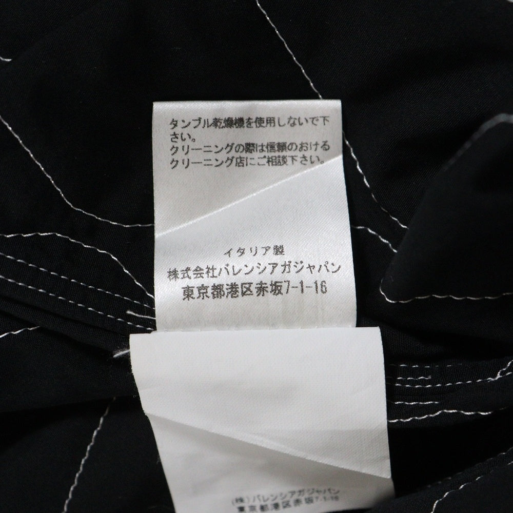 BALENCIAGA(バレンシアガ) 16AW 中綿キルティングジップジャケット ホワイト 430752 TCB10