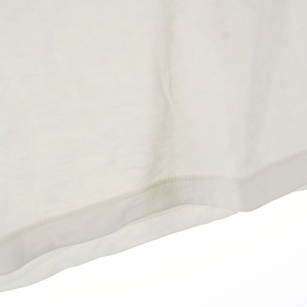 CELINE(セリーヌ) フロントカレッジロゴプリント 半袖リンガーTシャツ カットソー ホワイト RX04A671Q