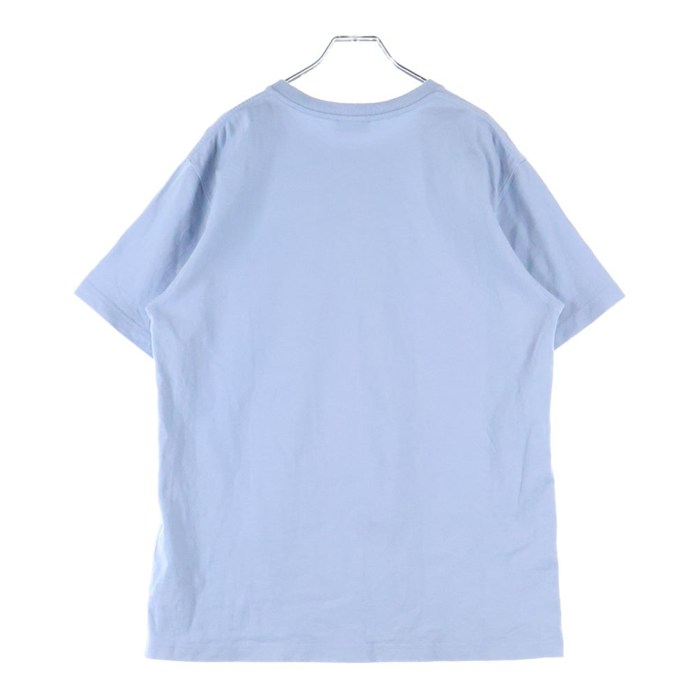 Christian Dior(クリスチャンディオール) CDアイコン ロゴ刺繍 クルーネック 半袖Tシャツ カットソー ブルー 943J605A0554