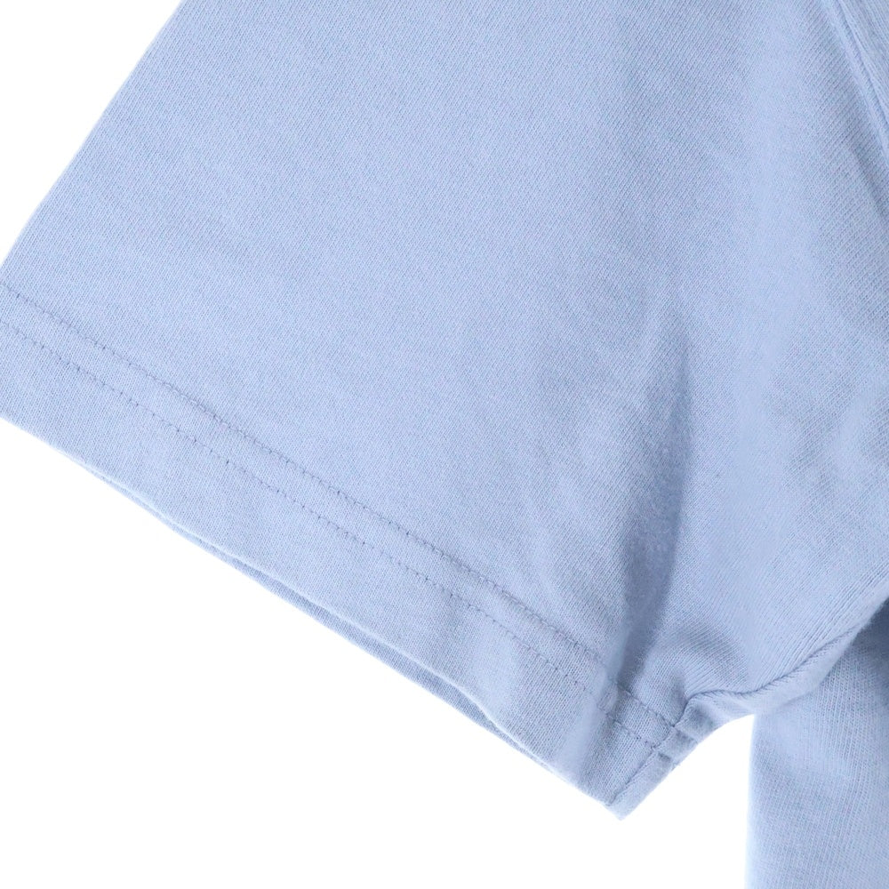 Christian Dior(クリスチャンディオール) CDアイコン ロゴ刺繍 クルーネック 半袖Tシャツ カットソー ブルー 943J605A0554