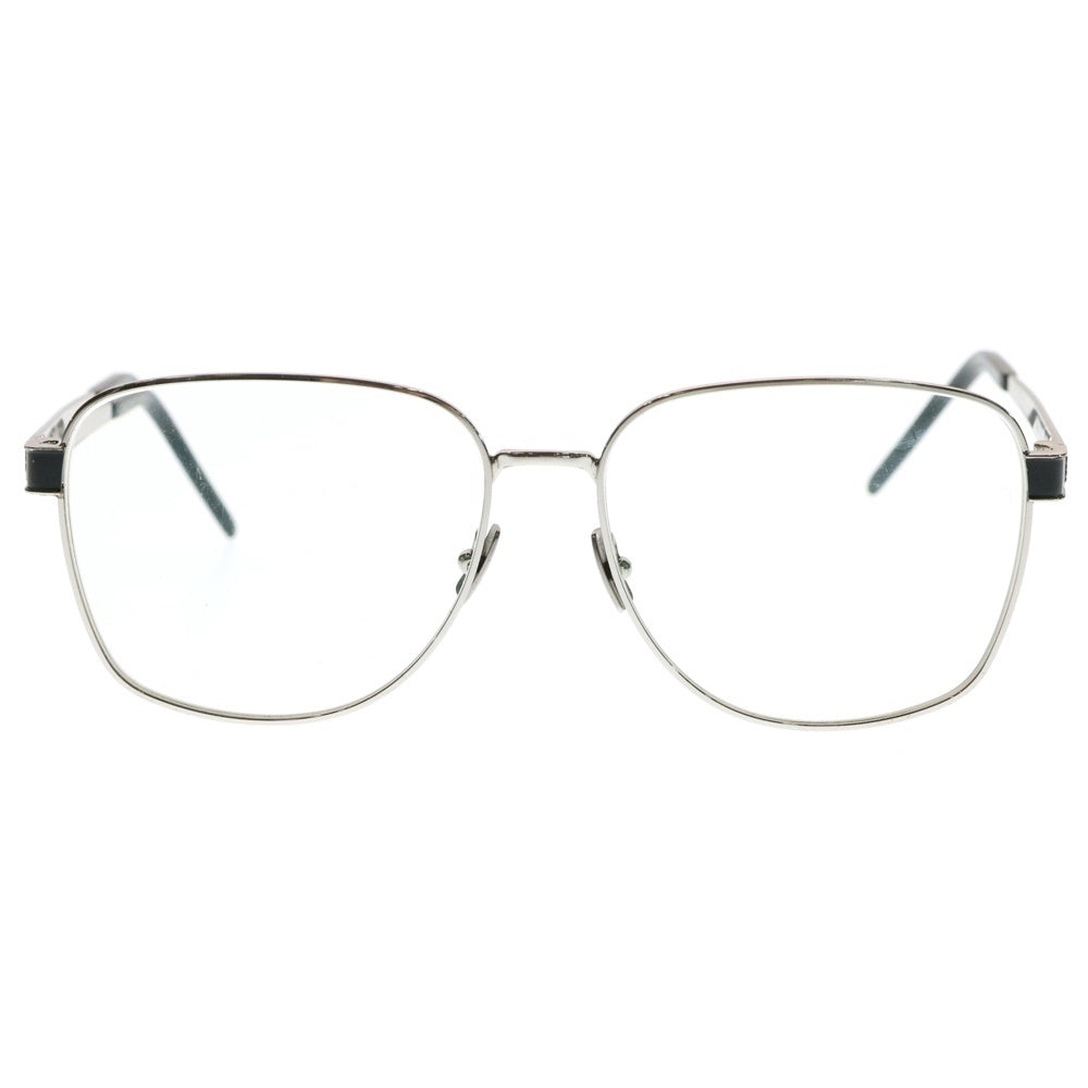SAINT LAURENT PARIS(サンローランパリ) スクエアサングラス メガネ シルバー SL M134-002