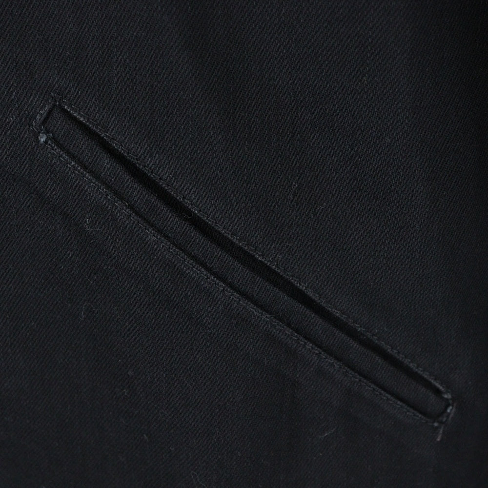 CHROME HEARTS(クロムハーツ) OLD CROSS PATCH FLARE DENIM JKT オールド クロスパッチ フレアニー ブラックデニムジャケット