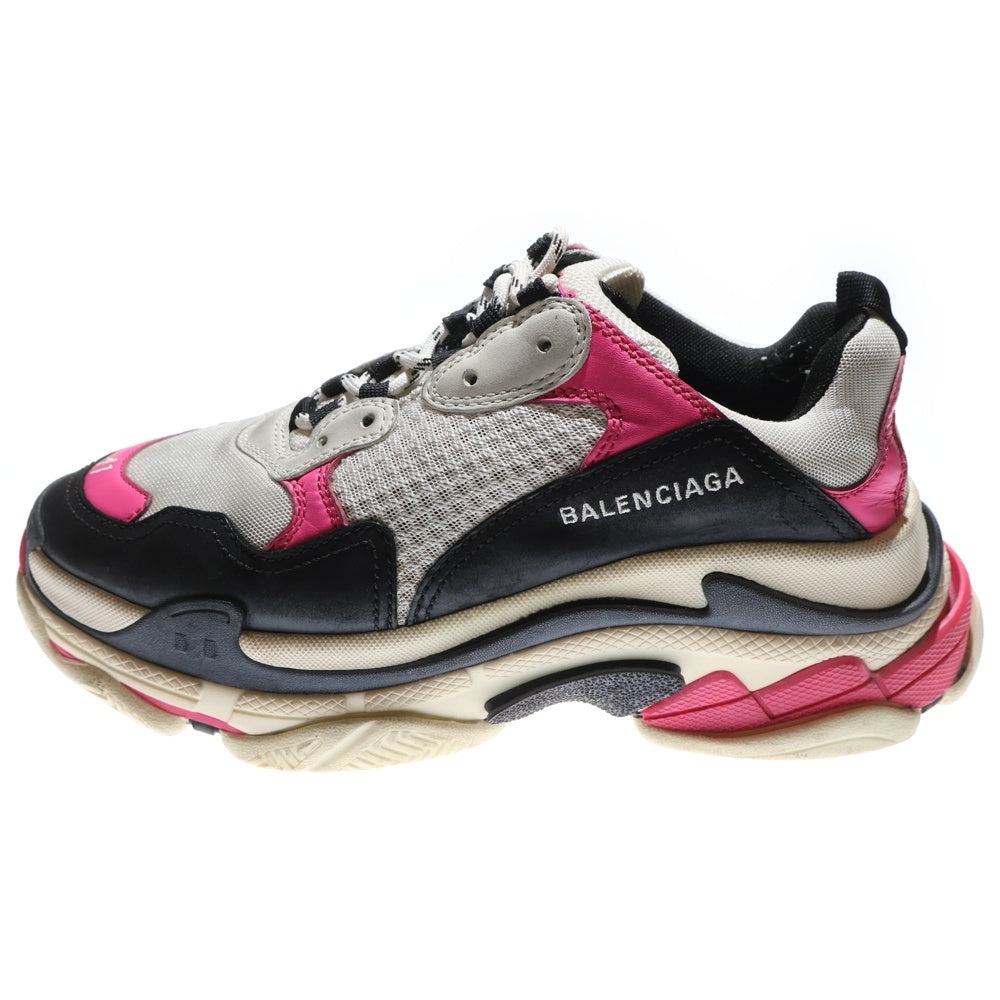 BALENCIAGA(バレンシアガ) TRIPLE S トリプルS ローカットスニーカー 517334 ピンク/ホワイト