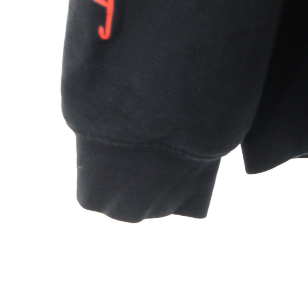 CHROME HEARTS(クロムハーツ) ×MATTY BOY PPO STAY FAST RACE TEAM HD PLVR マッティボーイ ステイファスト プルオーバースウェットパーカー ブラック