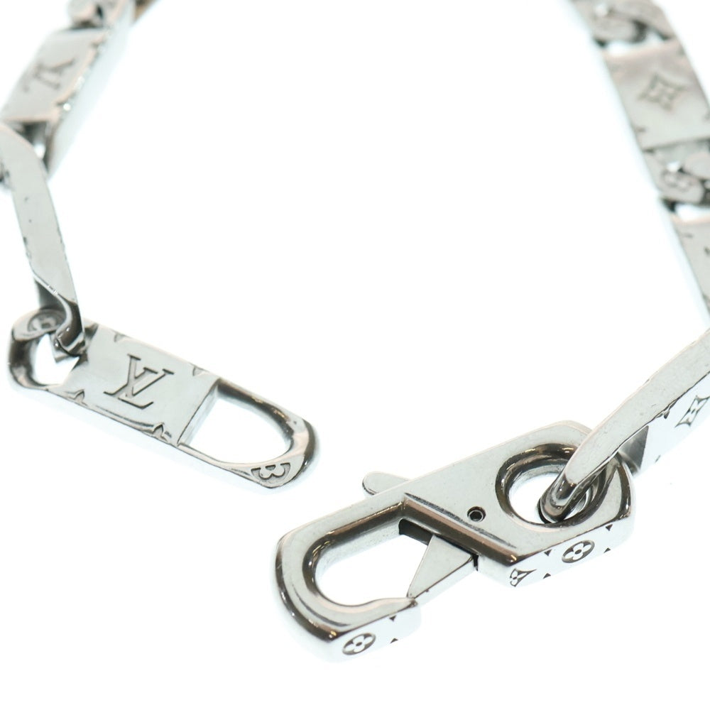LOUIS VUITTON(ルイヴィトン) モノグラム タイドアップ ブレスレット シルバー M0921M