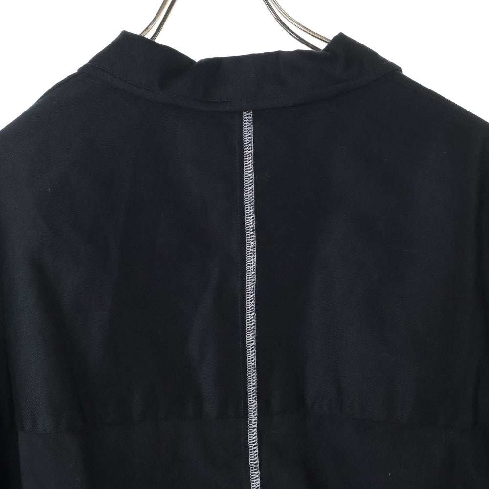 SHINYA KOZUKA(シンヤコズカ) 25AW ×DICKIES GIANT WORK SHIRT ディッキーズ ジャイアント ワークシャツ ブラック 2502SK123