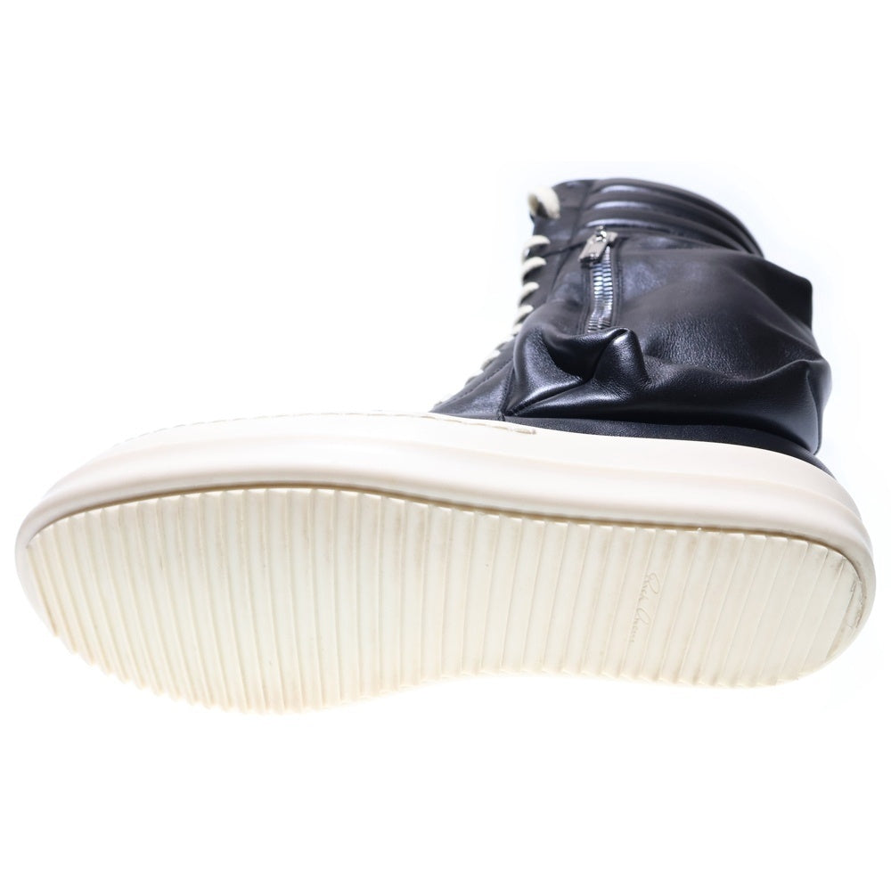 Rick Owens(リックオウエンス) CARGO BASKET カーゴバスケットハイカットスニーカー 42 ブラック