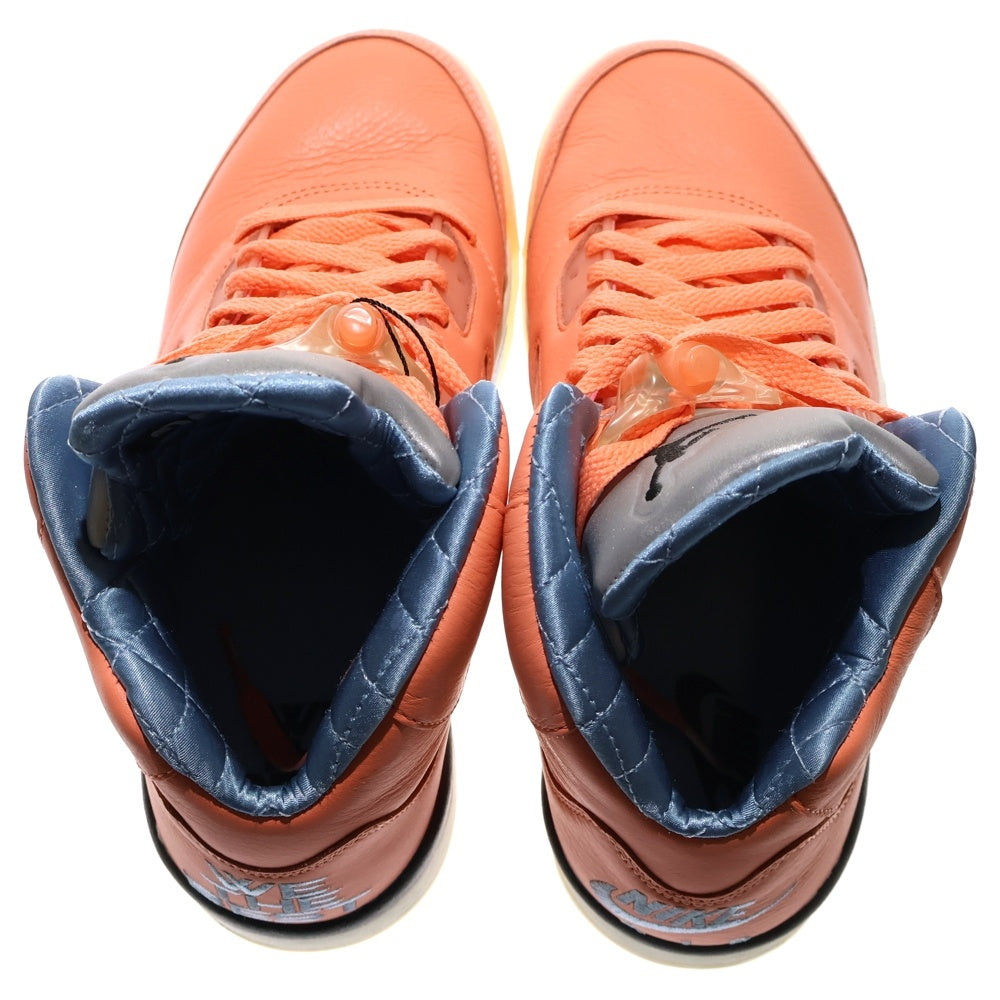 NIKE(ナイキ) ×DJKhaled AIR JORDAN 5 RETRO SP Crimson Bliss DV4982-641 DJキャレド エアジョーダン5 レトロ クリムゾンブリス ハイカットスニーカー US7/25.0cm ピンク