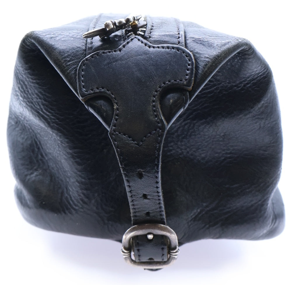 CHROME HEARTS(クロムハーツ) Small Shaving スモール シェービング ダガージップ セカンドバッグ ブラック