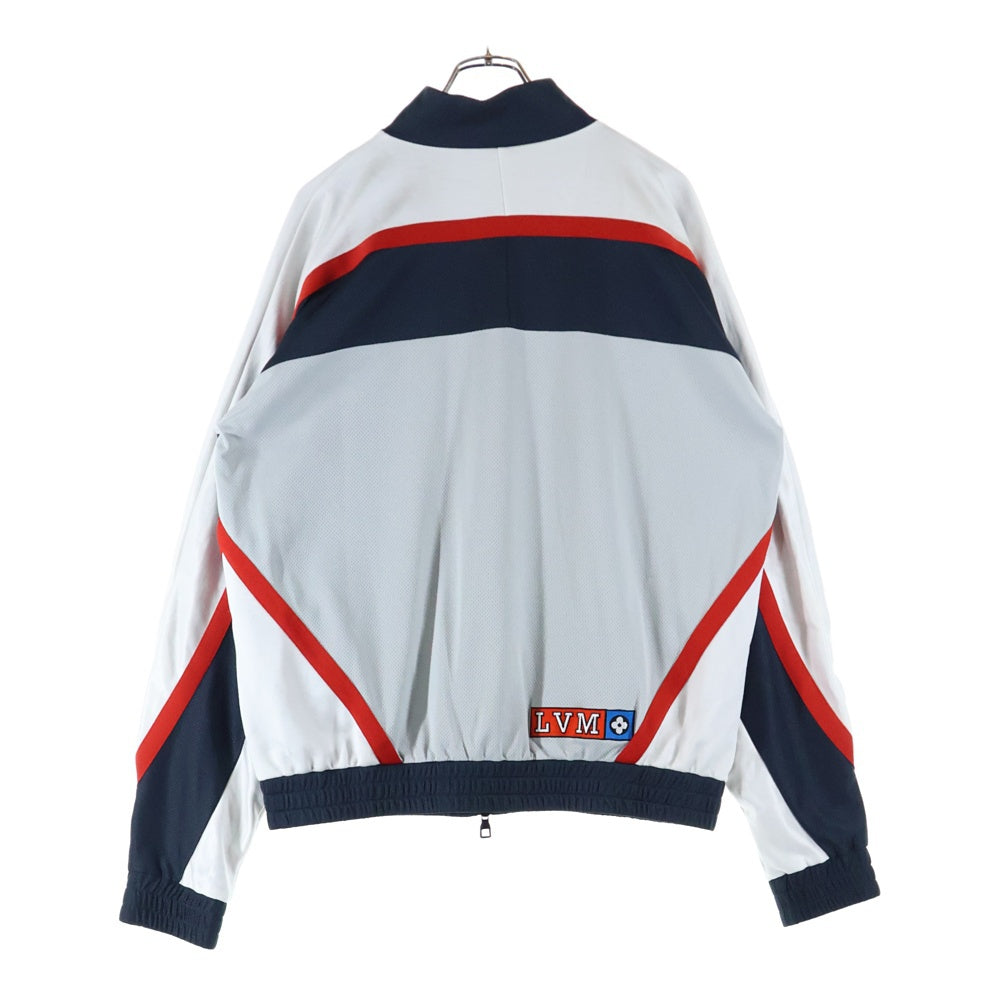 LOUIS VUITTON(ルイヴィトン) 22AW エンベリッシュド LVグラフィックホッケートラックジャケット RM222 J67 HNY86W ホワイト