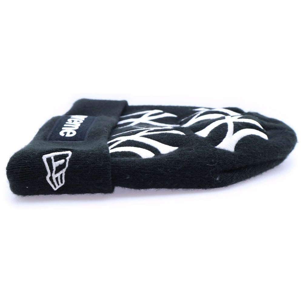 SUPREME(シュプリーム) 21AW New York Yankees Box Logo Beanieニューヨークヤンキースボックスロゴビーニー ブラック