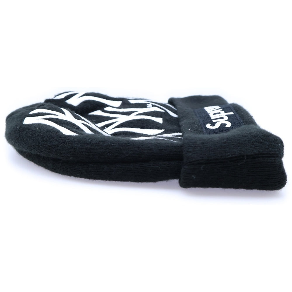 SUPREME(シュプリーム) 21AW New York Yankees Box Logo Beanieニューヨークヤンキースボックスロゴビーニー ブラック