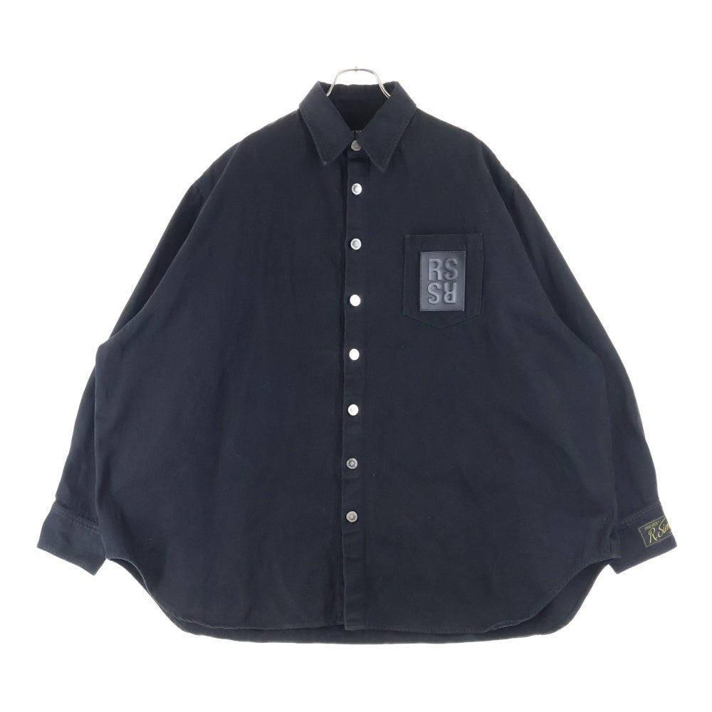Raf Simons 21aw BIGFIT デニム シャツ オーバーサイズ 最 安 価格ファッション - Raf Simons 21aw BIGFIT デニム シャツ