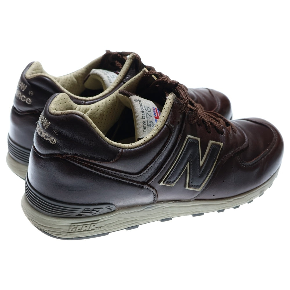 New Balance(ニューバランス) M576CBB made in ENGLAND レザーローカットスニーカー ブラウン US7/26cm