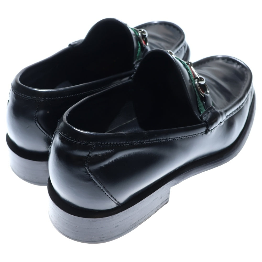 GUCCI(グッチ) シェリーラインレザーローファー シューズ ブラック 11002