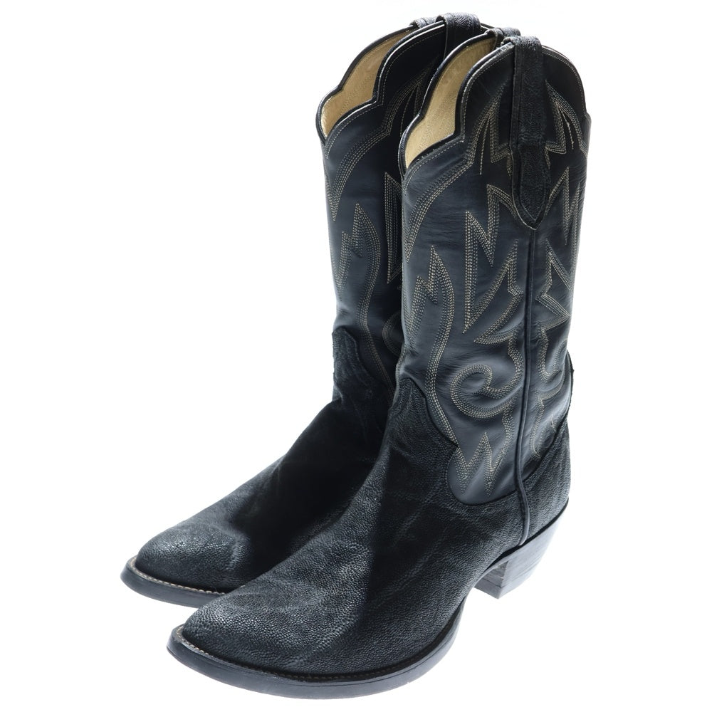 FUNNY(ファニー) スティングレザーウエスタンブーツ ブラック