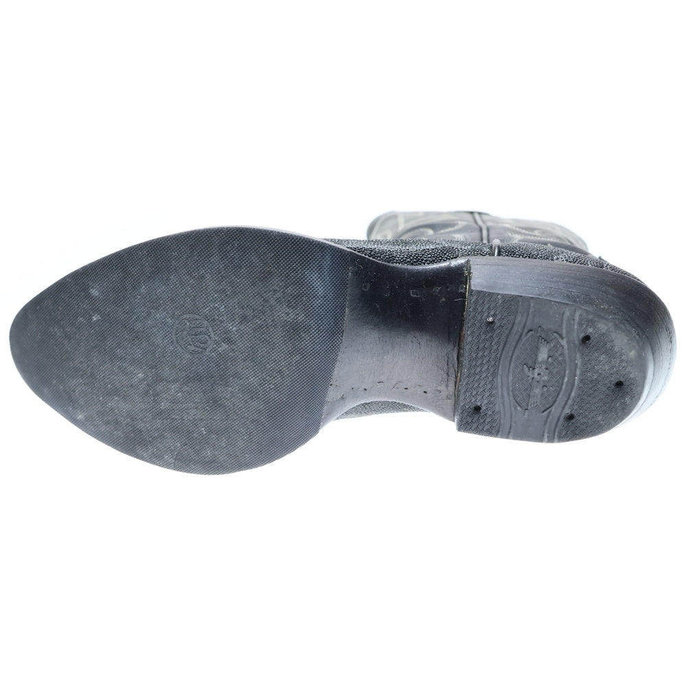 FUNNY(ファニー) スティングレザーウエスタンブーツ ブラック