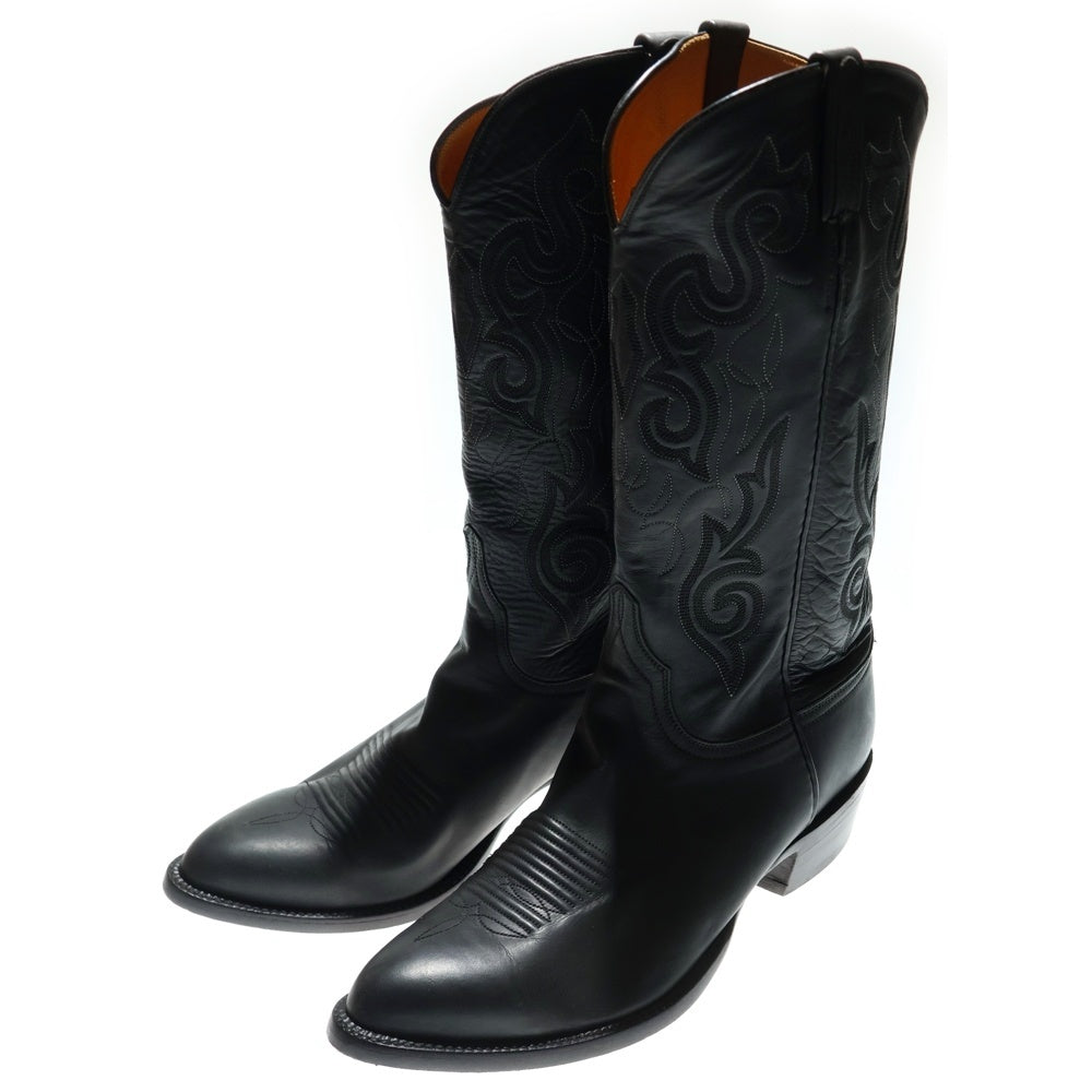 LUCCHESE CLASSICS(ルケーシー クラシックス) レザーウエスタンブーツ ブラック