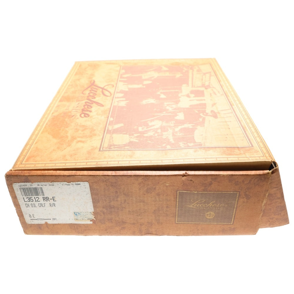 LUCCHESE CLASSICS(ルケーシー クラシックス) レザーウエスタンブーツ ブラック