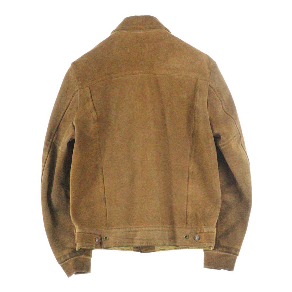 SCHOTT(ショット) スエードレザー トラッカージャケット ブラウン