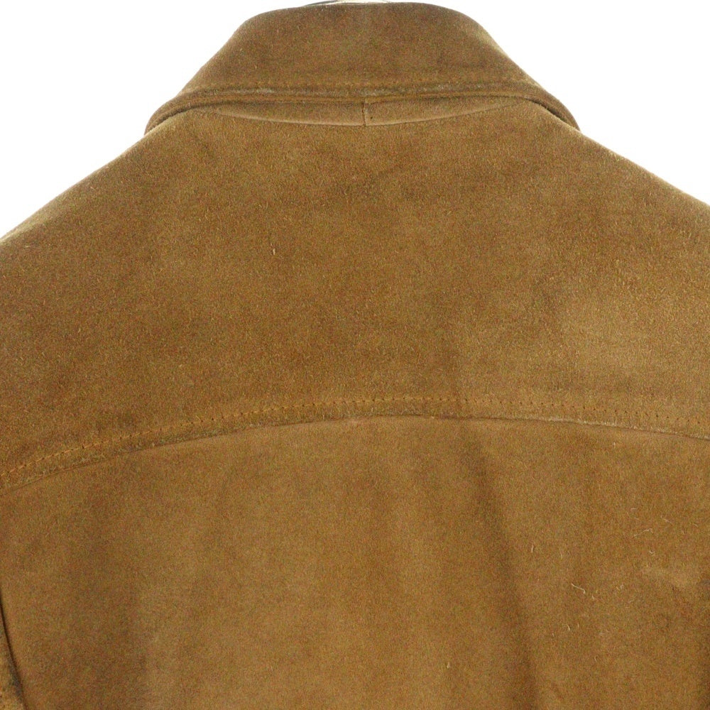 SCHOTT(ショット) スエードレザー トラッカージャケット ブラウン