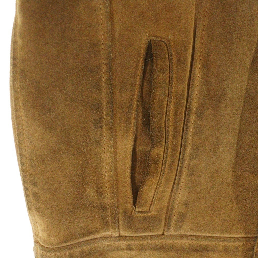 SCHOTT(ショット) スエードレザー トラッカージャケット ブラウン