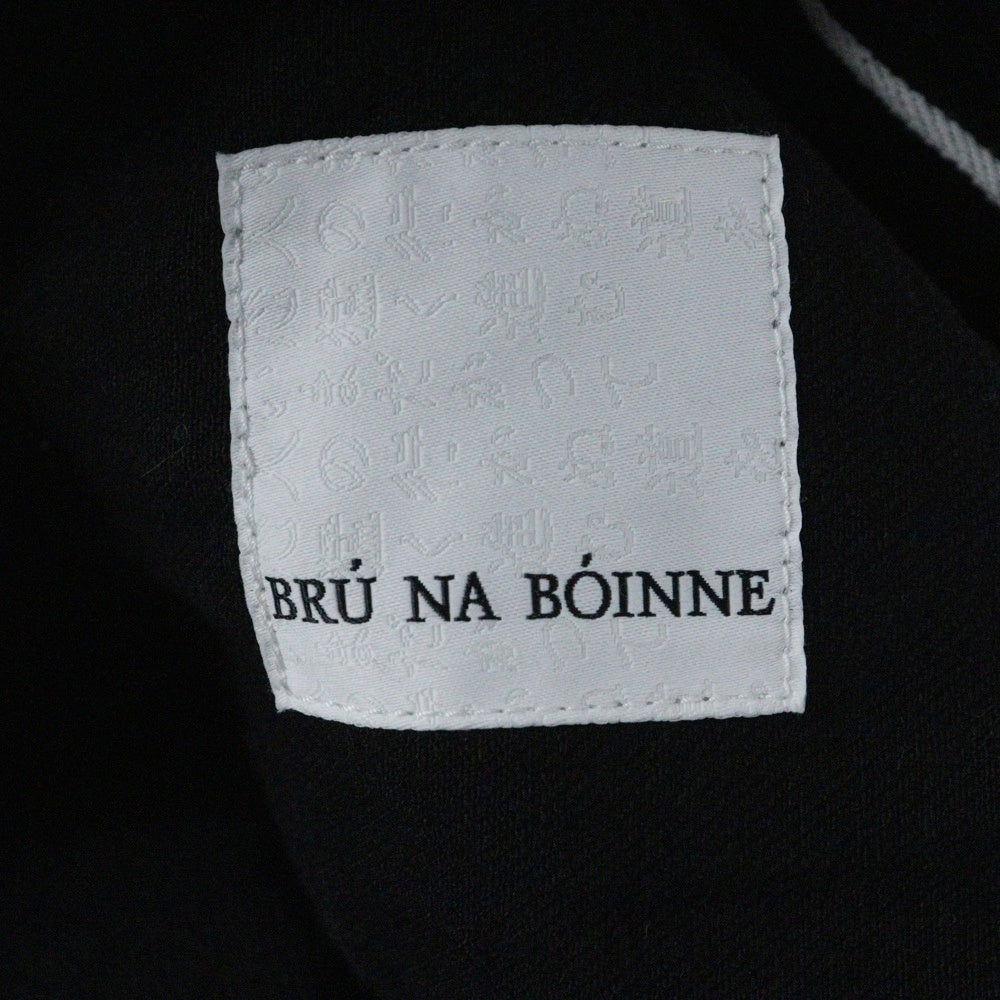 BRU NA BOINNE(ブルーナボイン) トラッカージャケット ブラック 5488