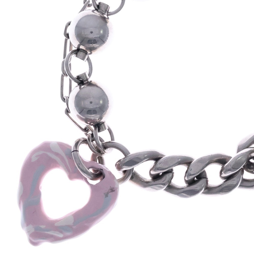 Acne Studios アクネ シルバー ハートチャーム ネックレス Acne Studios アクネ シルバー ハートチャーム ネックレス Acne